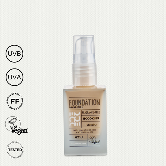 MINERĀLAIS TONĀLAIS KRĒMS AR SPF15 bez smaržvielām (dažādi toņi), 30 ML
