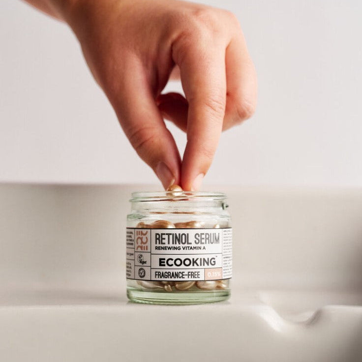 RETINOLA SERUMS 0,15% bez smaržvielām, 60 kapsulas